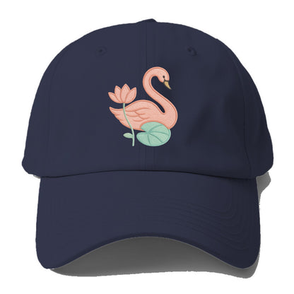 Coral Swan - Baseball Cap - Twilight Navy(Blue)