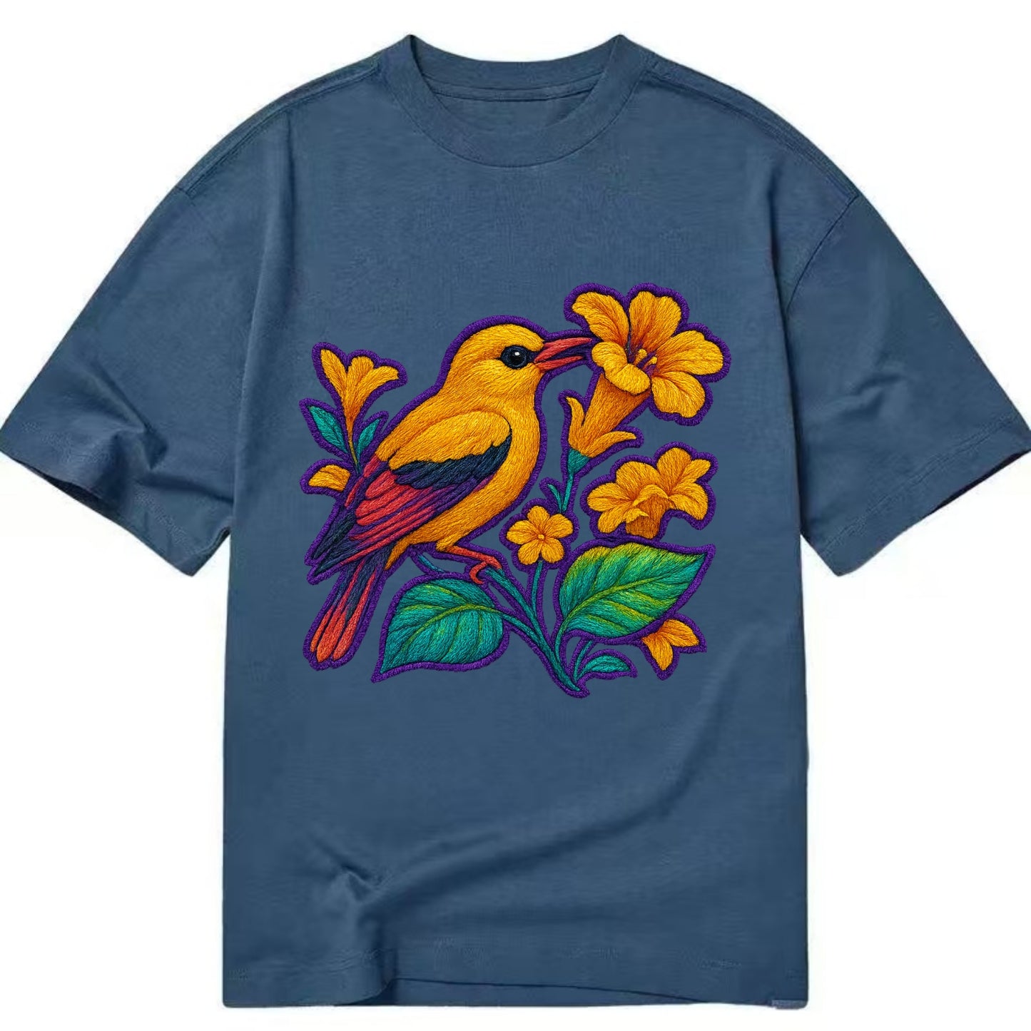 Golden Oriole - Classic T-shirt - Twilight Navy(Blue)
