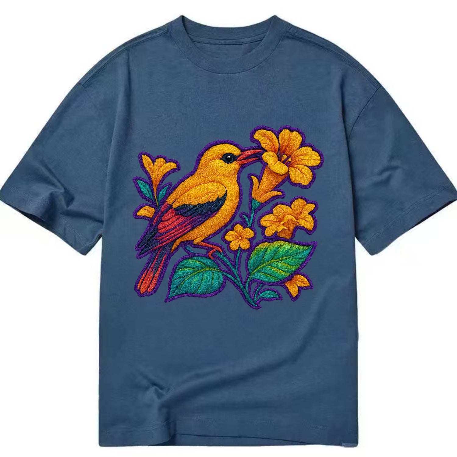 Golden Oriole - Classic T-shirt - Twilight Navy(Blue)