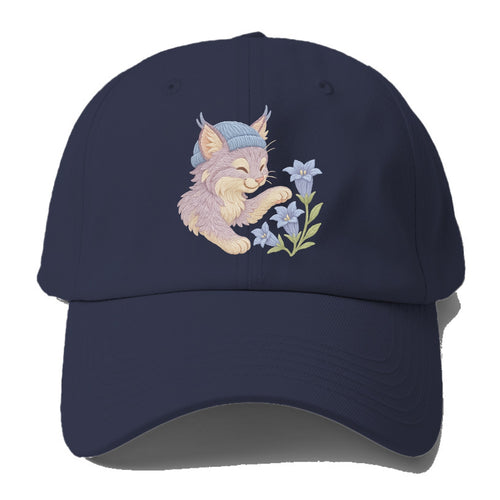 Lynx and Gentian - Baseball Cap