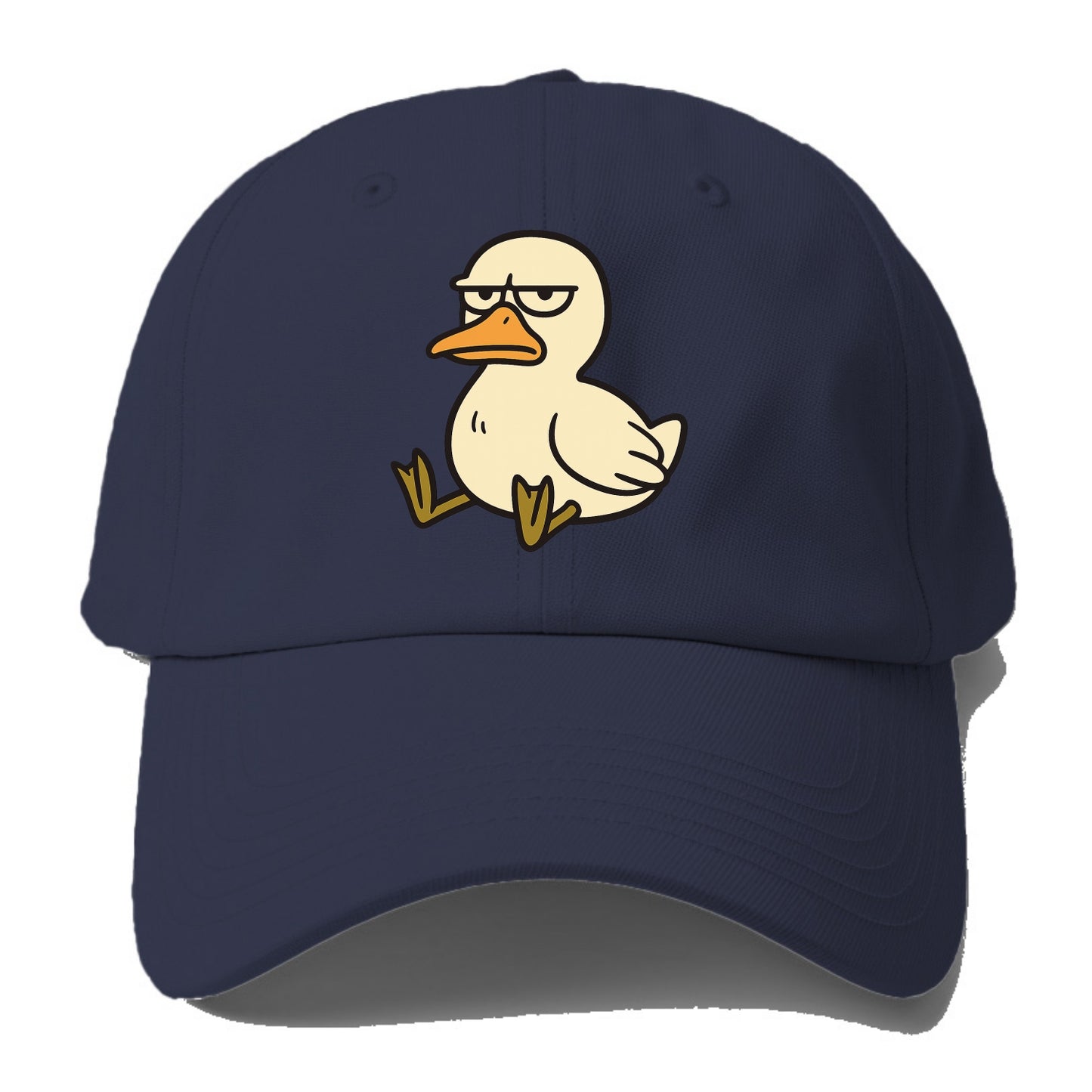 The Duck Judging Silently - Baseball Cap - Twilight Navy(Blue)