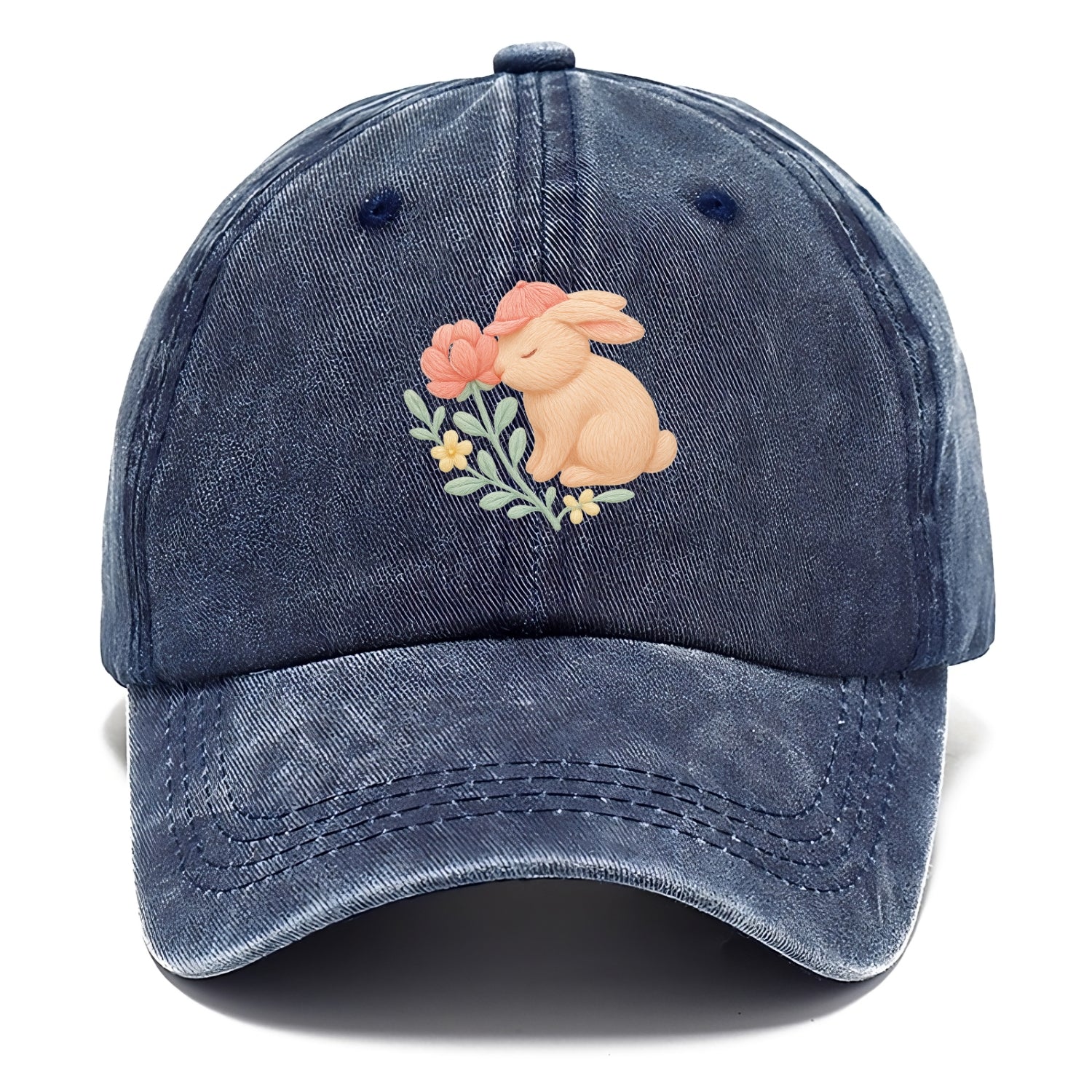 Peach Bunny - Classic Cap - Twilight Navy(Blue)