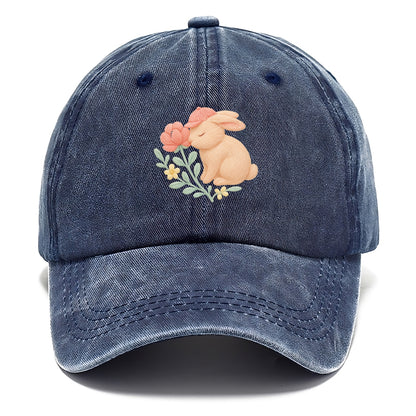 Peach Bunny - Classic Cap - Twilight Navy(Blue)
