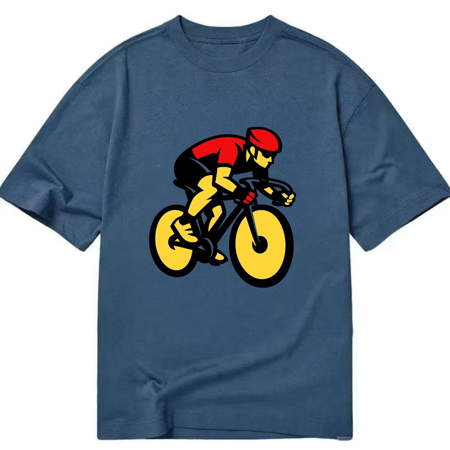Speed Demon Cyclist - Classic T-shirt - Twilight Navy(Blue)