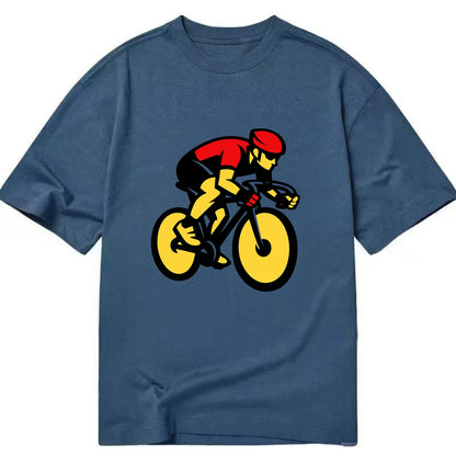 Speed Demon Cyclist - Classic T-shirt - Twilight Navy(Blue)