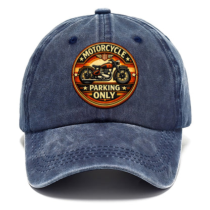 Motorcycle Parking Only - Classic Cap - Twilight Navy(Blue)