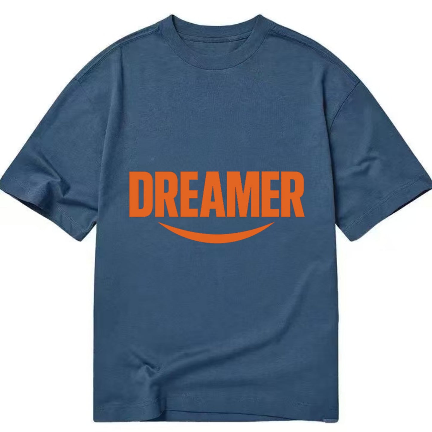 Bold typography design - "DREAMER" - imagination, seeing possibilities - Classic T-shirt - Twilight Navy(Blue)