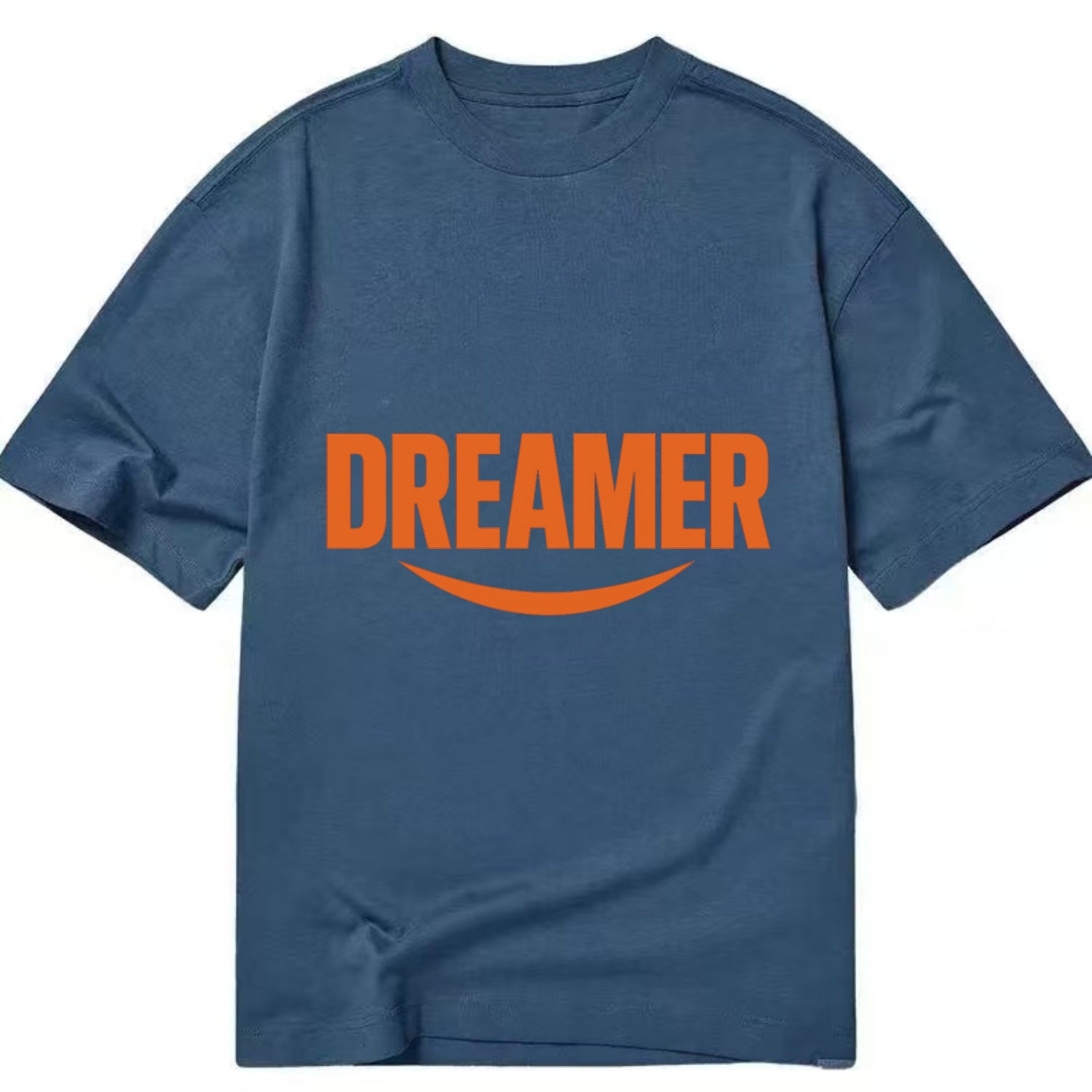 Bold typography design - "DREAMER" - imagination, seeing possibilities - Classic T-shirt - Twilight Navy(Blue)