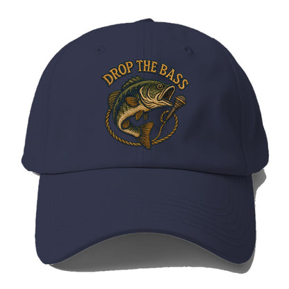 Drop The Bass  - Baseball Cap - Twilight Navy(Blue)