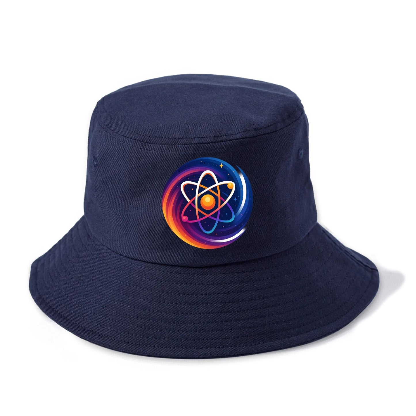 Micro Macro - Atom structure expanding i - Bucket Hat - Twilight Navy(Blue)