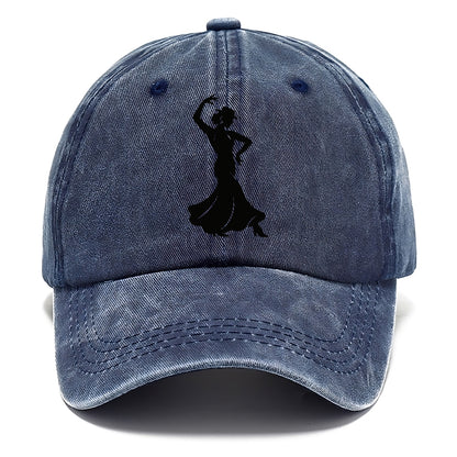 Flamenco dancer passionate stance - Classic Cap - Twilight Navy(Blue)