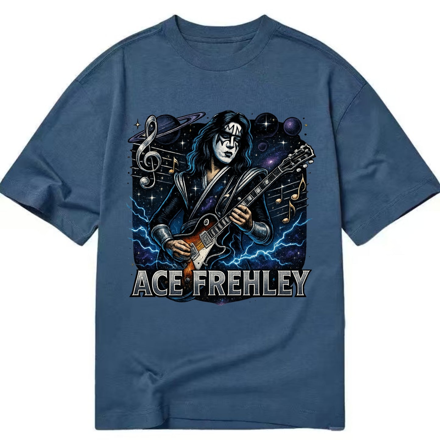 Ace Musical Cosmos - Classic T-shirt - Twilight Navy(Blue)