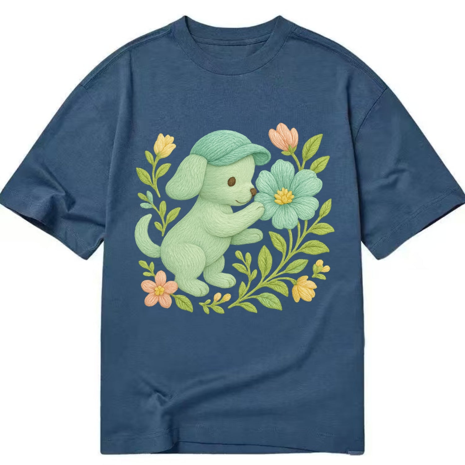 Mint Puppy - Classic T-shirt - Twilight Navy(Blue)