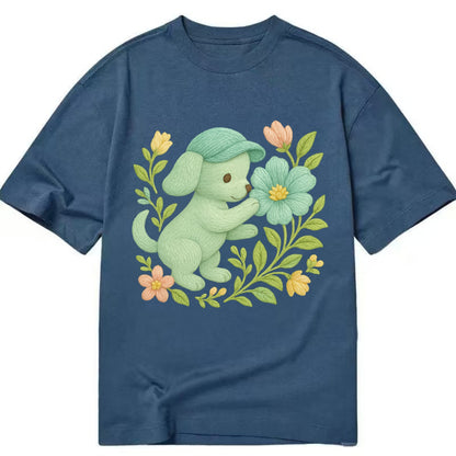 Mint Puppy - Classic T-shirt - Twilight Navy(Blue)
