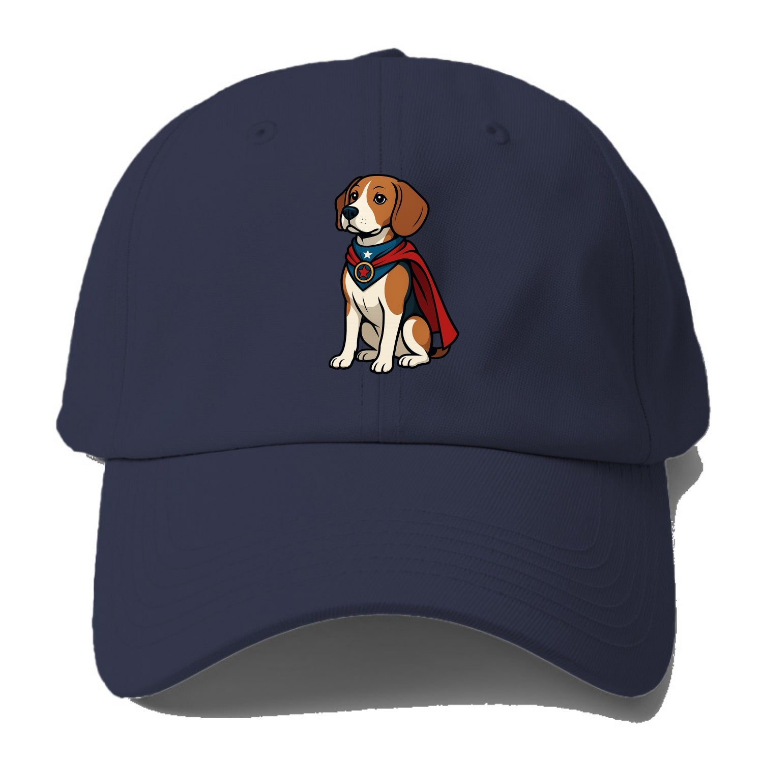 Beagle Patriotic Hero  - Baseball Cap - Twilight Navy(Blue)