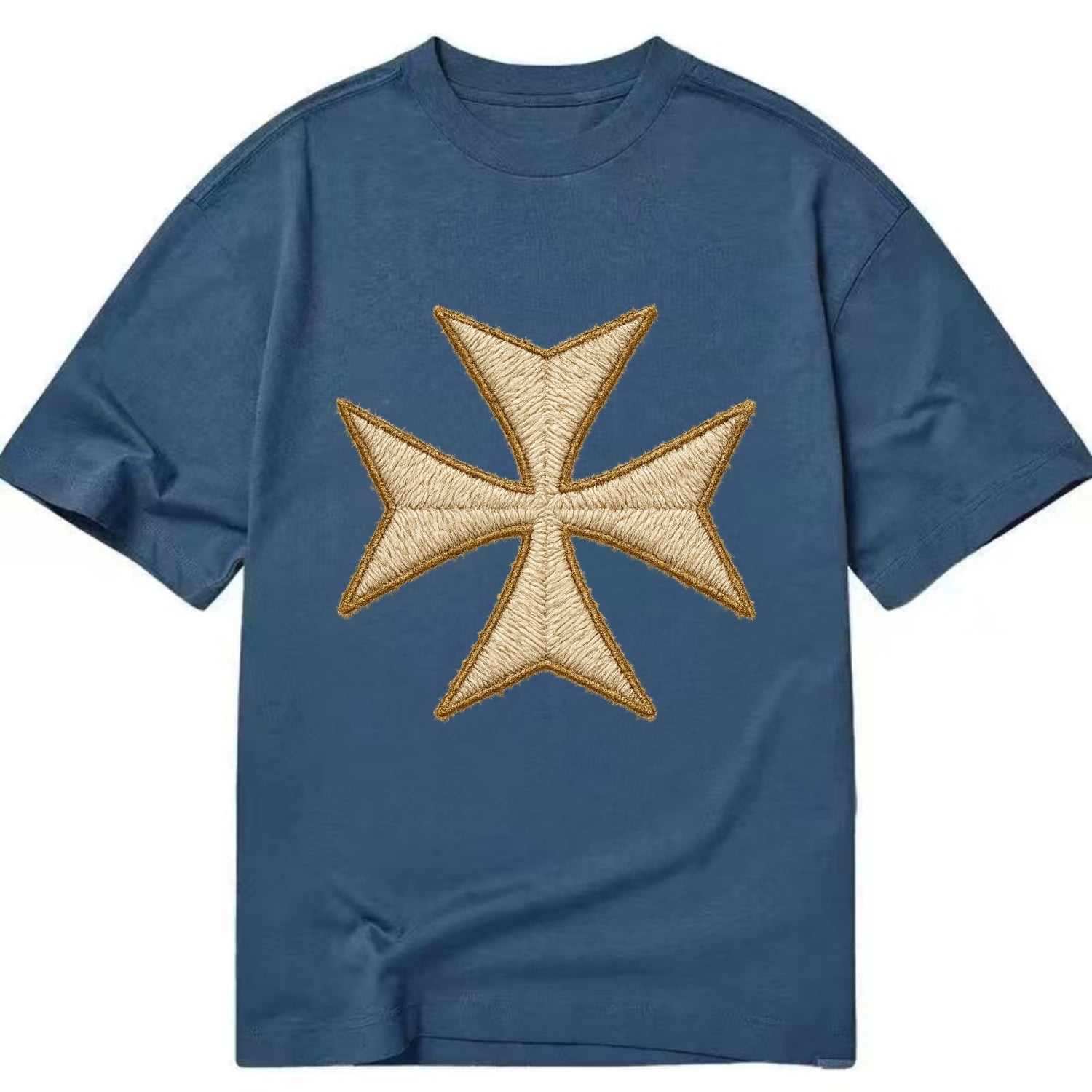 Hospitaller Cross  - Classic T-shirt - Twilight Navy(Blue)
