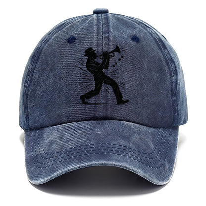 New Orleans jazz musician street corner - Classic Cap - Twilight Navy(Blue)