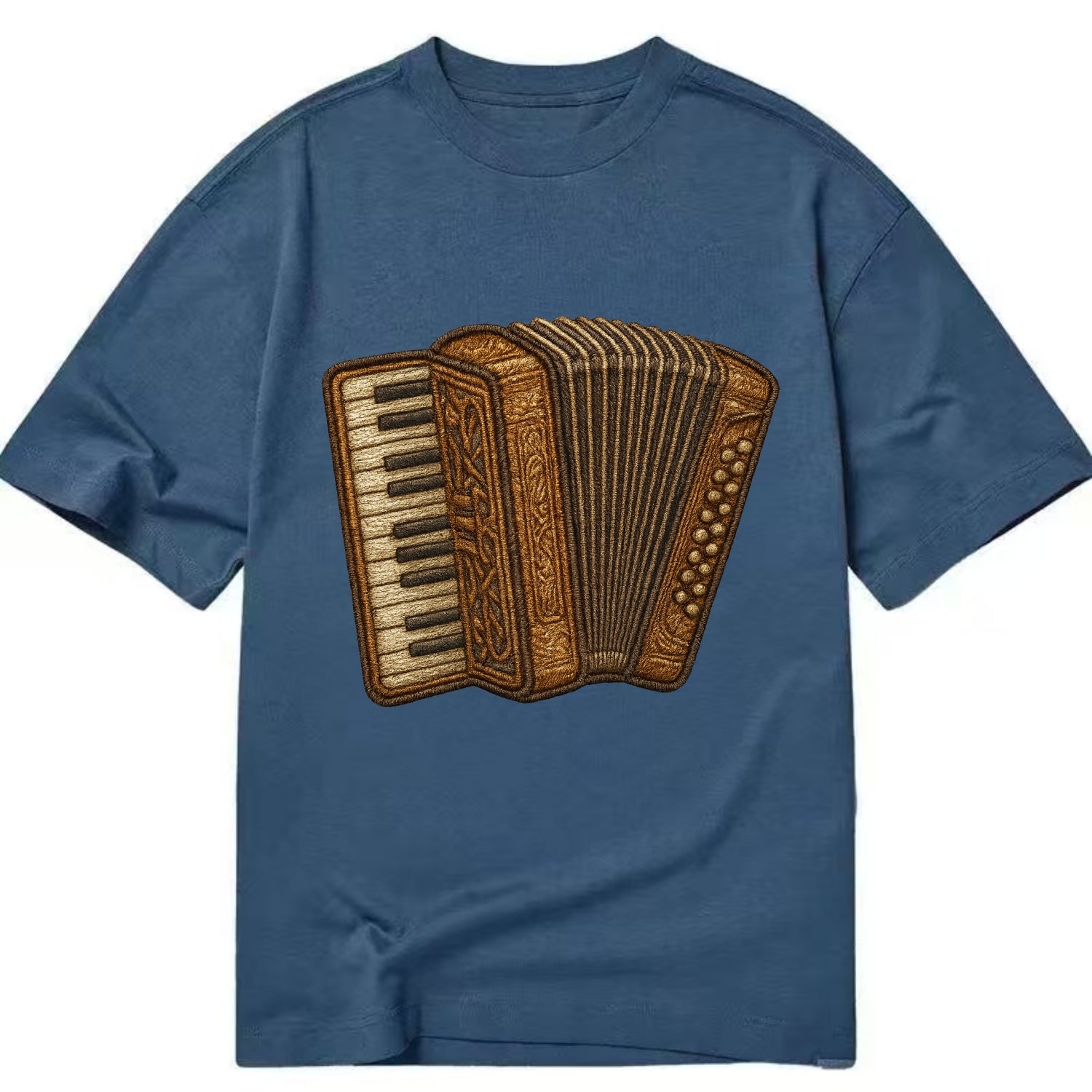 Accordion  - Classic T-shirt - Twilight Navy(Blue)