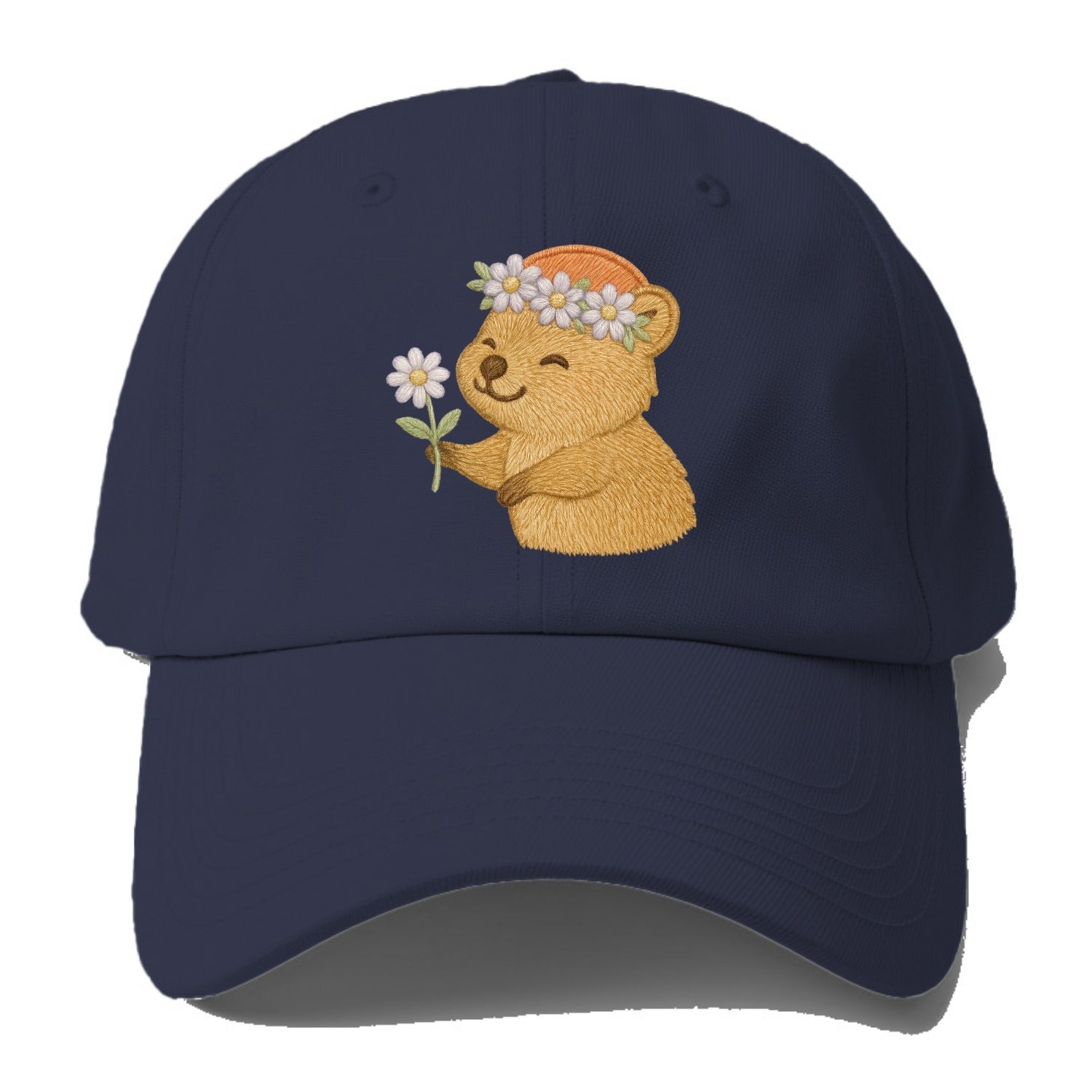 Quokka Daisy Chain - Baseball Cap - Twilight Navy(Blue)