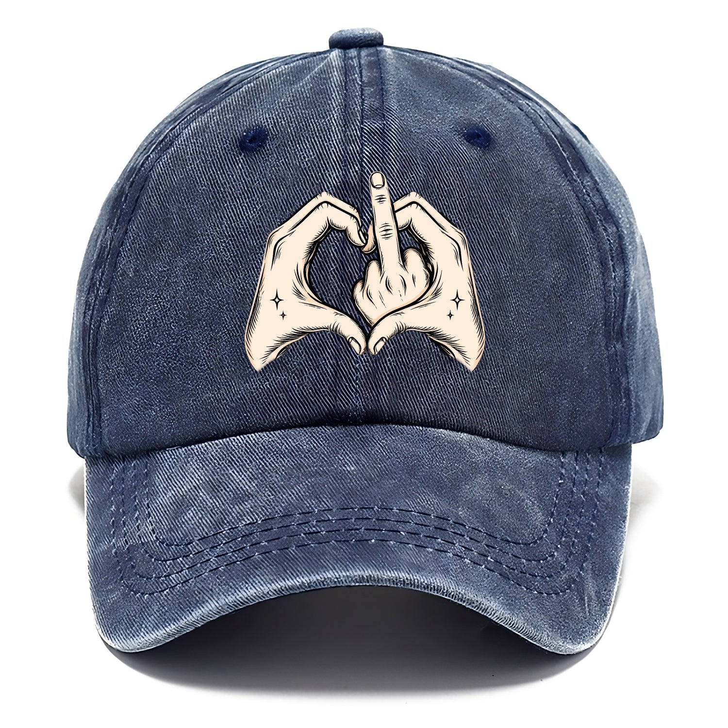 Love You Symbol - Classic Cap - Twilight Navy(Blue)