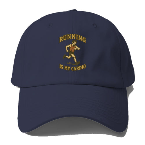 Running Late Is My Cardio  - Baseball Cap For Big Heads