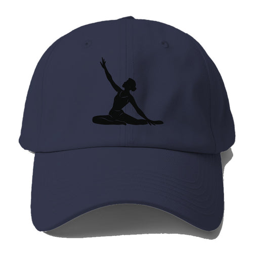 Contemporary dancer in floor work - Baseball Cap For Big Heads