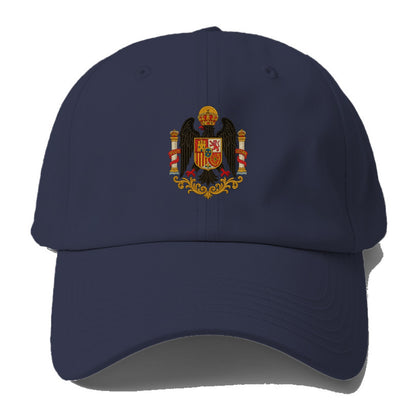 Imperial Eagle Of Spain Crest - Baseball Cap For Big Heads - Twilight Navy(Blue)