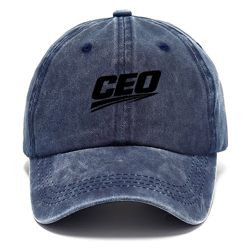 Bold typography design - CEO - chief executive, running things - Classic Cap