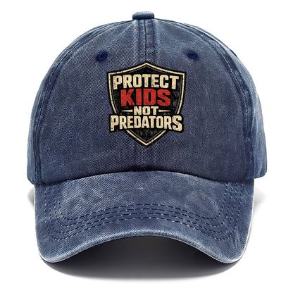 Protect Kids Not Predators - Classic Cap - Twilight Navy(Blue)