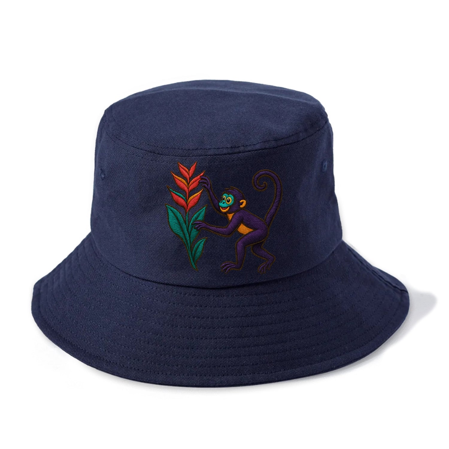 Spider Monkey - Bucket Hat - Twilight Navy(Blue)