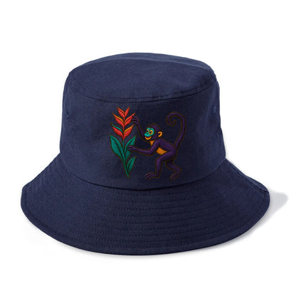 Spider Monkey - Bucket Hat - Twilight Navy(Blue)