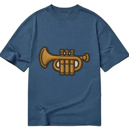 Trumpet  - Classic T-shirt - Twilight Navy(Blue)