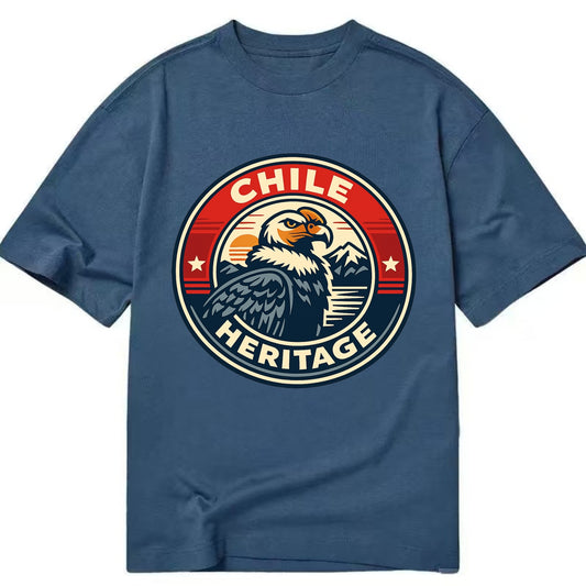 Andean Spirit Emblem - Classic T-shirt - Twilight Navy(Blue)