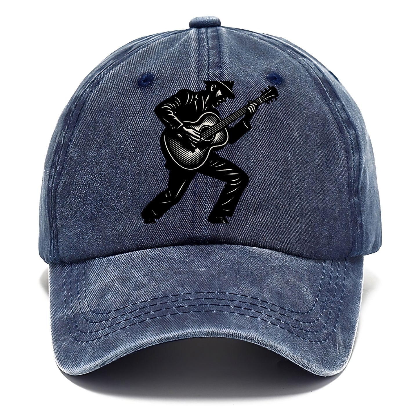 Guitarist playing acoustic guitar - Classic Cap - Twilight Navy(Blue)