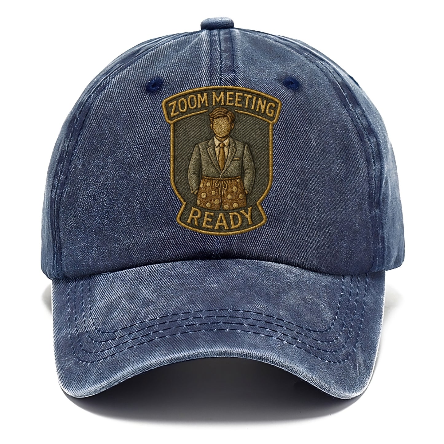 Zoom Meeting Ready  - Classic Cap - Twilight Navy(Blue)