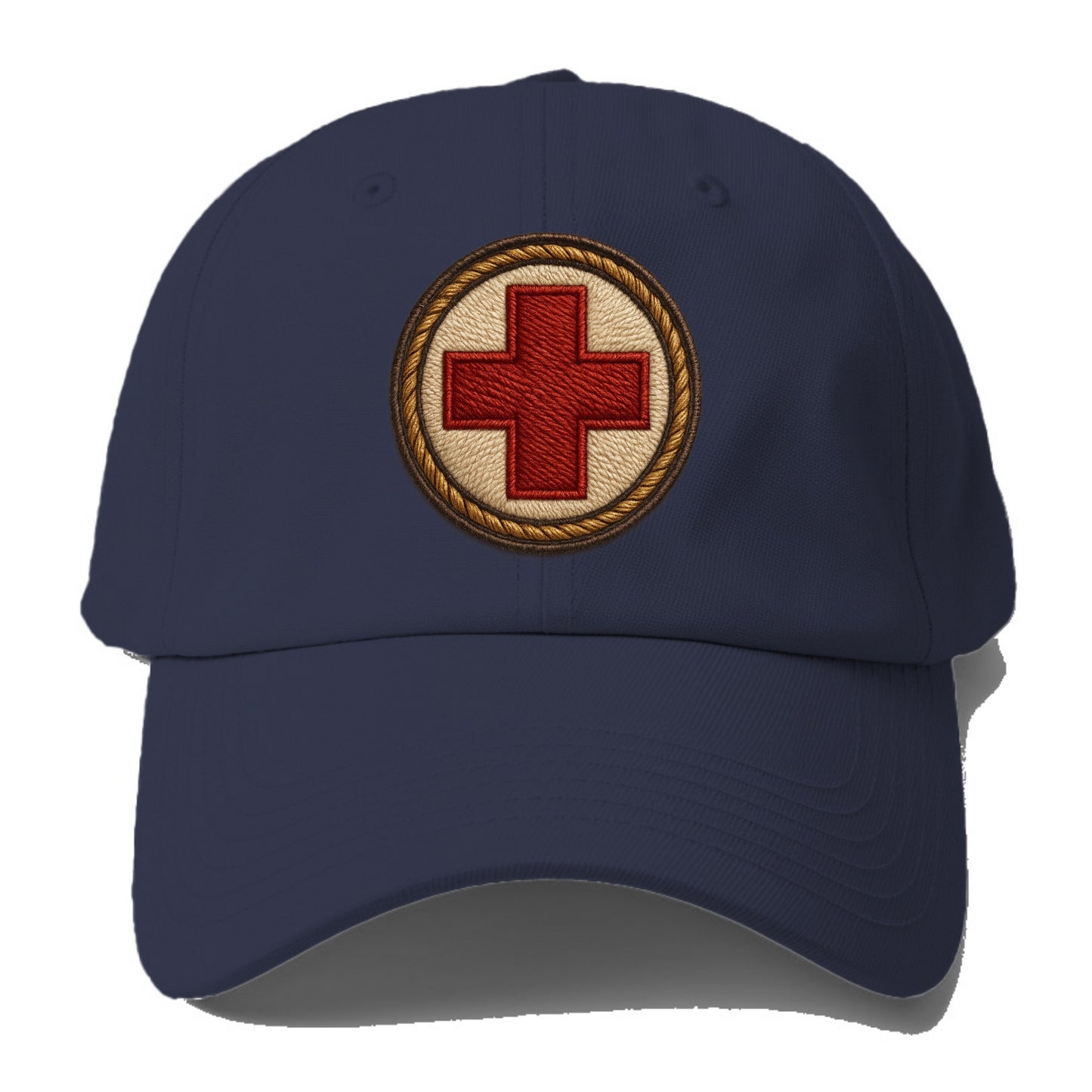 Medical Cross  - Baseball Cap For Big Heads - Twilight Navy(Blue)
