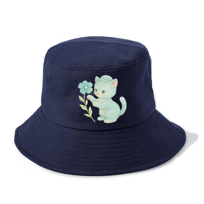 Aqua Kitten - Bucket Hat - Twilight Navy(Blue)