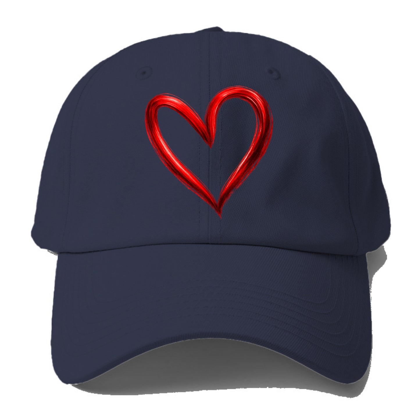 Love Heart - Baseball Cap - Twilight Navy(Blue)