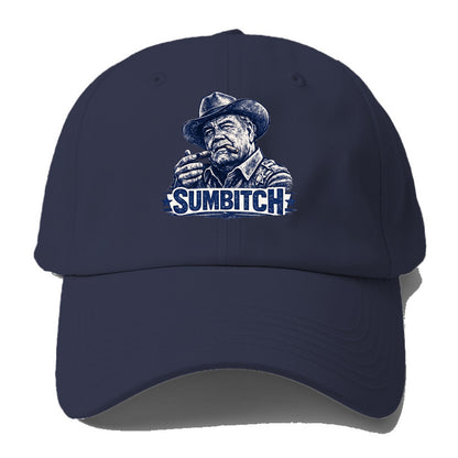 Sumbitch - Baseball Cap For Big Heads - Twilight Navy(Blue)