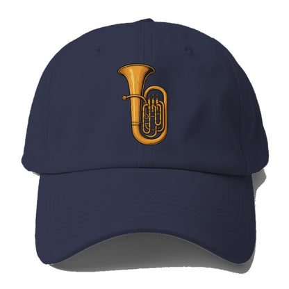 Tuba with large brass bell - Baseball Cap For Big Heads - Twilight Navy(Blue)