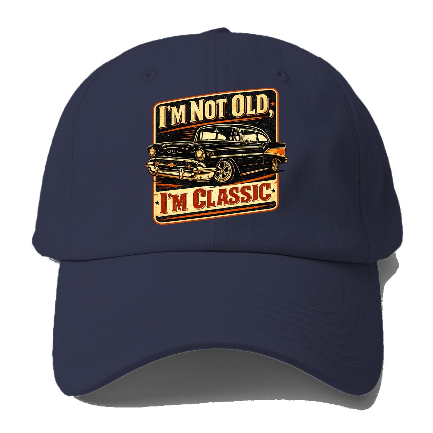 I'm Not Old I'm Classic - Baseball Cap For Big Heads - Twilight Navy(Blue)