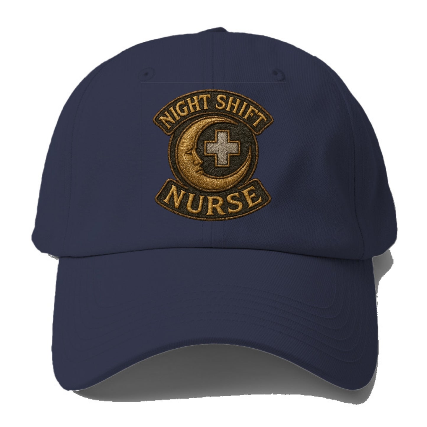 Night Shift Nurse  - Baseball Cap - Twilight Navy(Blue)