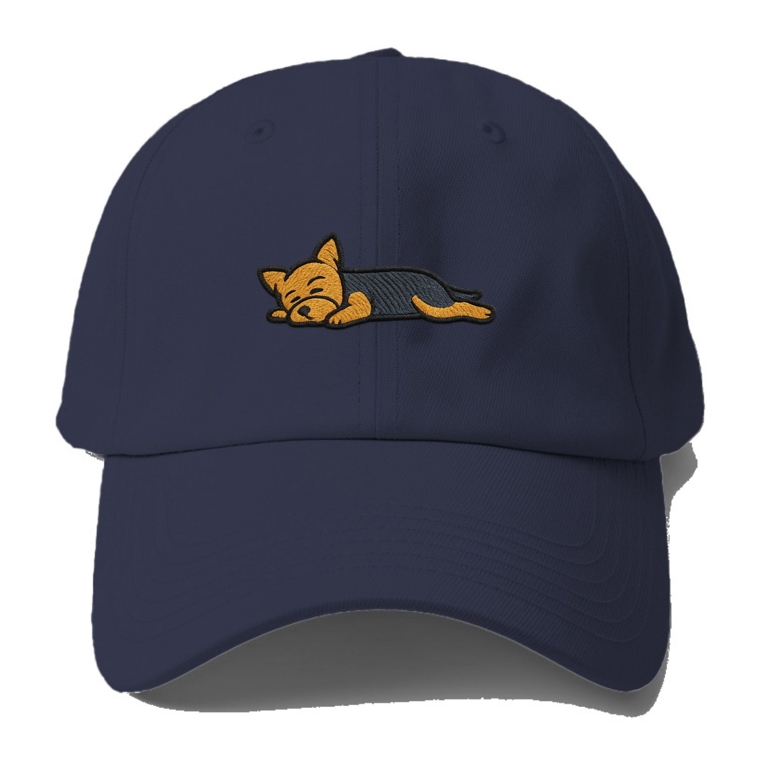 Yorkshire Terrier - Blue and tan fully r Baseball Cap - Twilight Navy(Blue)