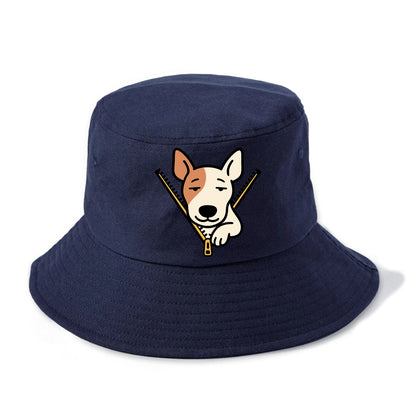 Bull Terrier - Bucket Hat - Twilight Navy(Blue)