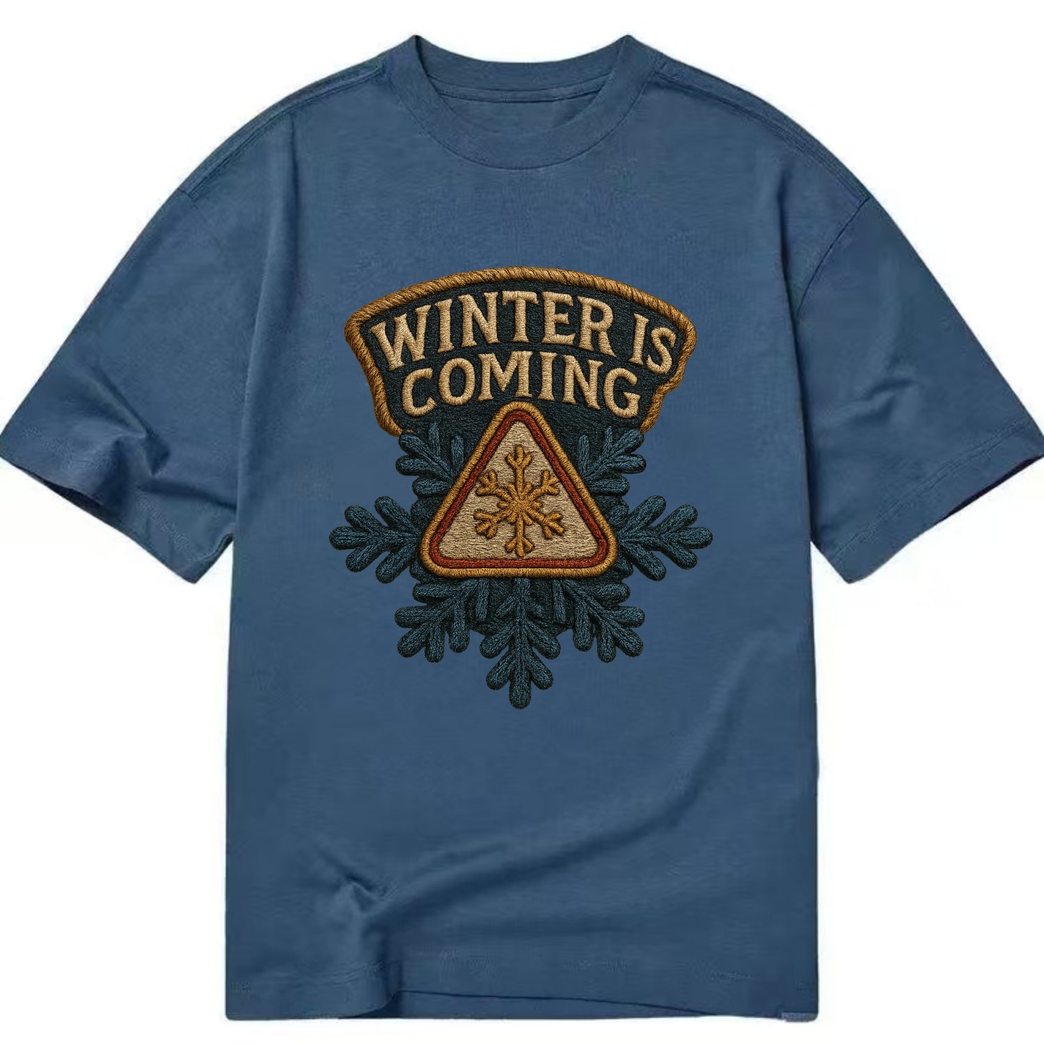 Winter Is Coming  - Classic T-shirt - Twilight Navy(Blue)