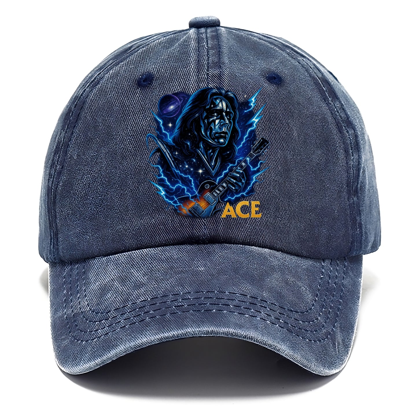 Cosmic Chrome Portrait - Classic Cap - Twilight Navy(Blue)