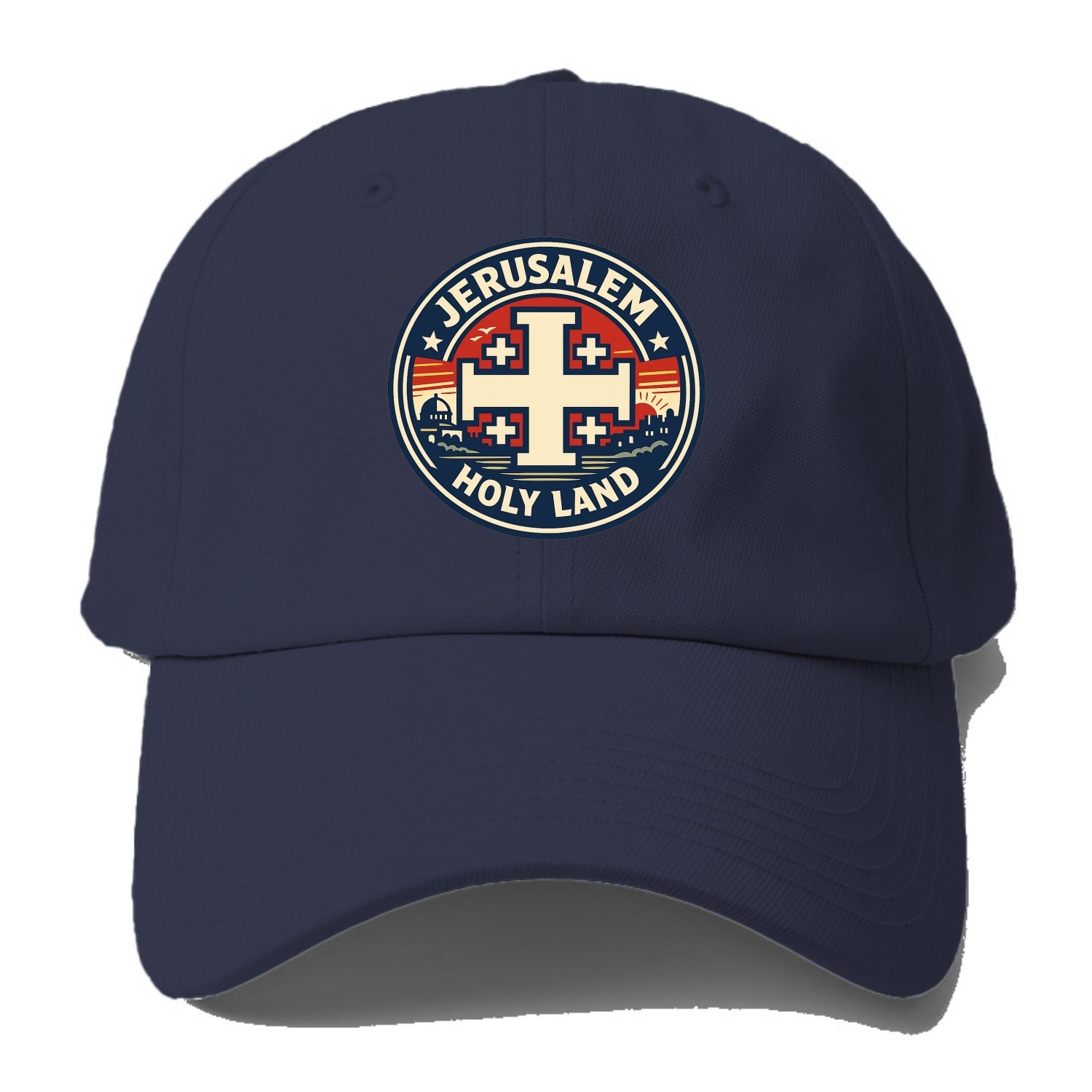Heritage of the Cross - Baseball Cap For Big Heads - Twilight Navy(Blue)