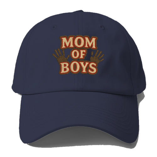 Mom Of Boys  - Baseball Cap