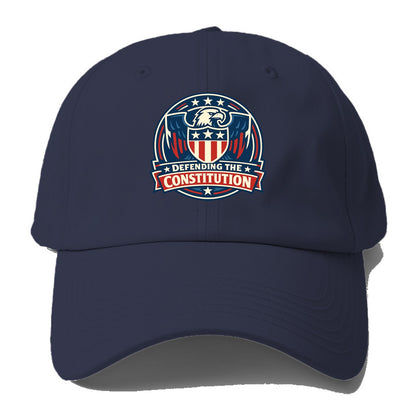 Defend Constitution - Baseball Cap For Big Heads - Twilight Navy(Blue)