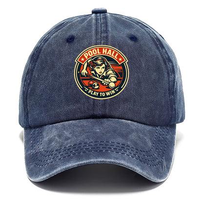 Cue Queen Emblem - Classic Cap - Twilight Navy(Blue)